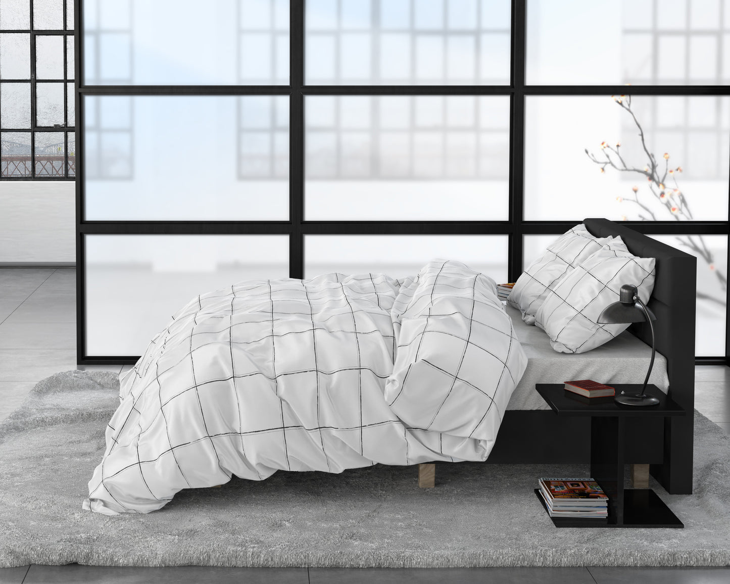 Dreamhouse Deep check White