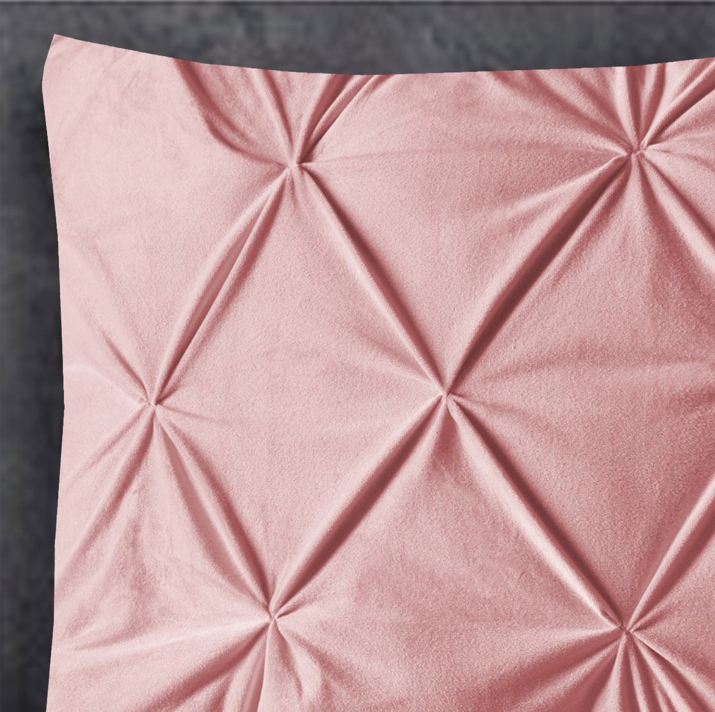 Sleeptime Velvet Pintuck 2pack kussenslopen Roze