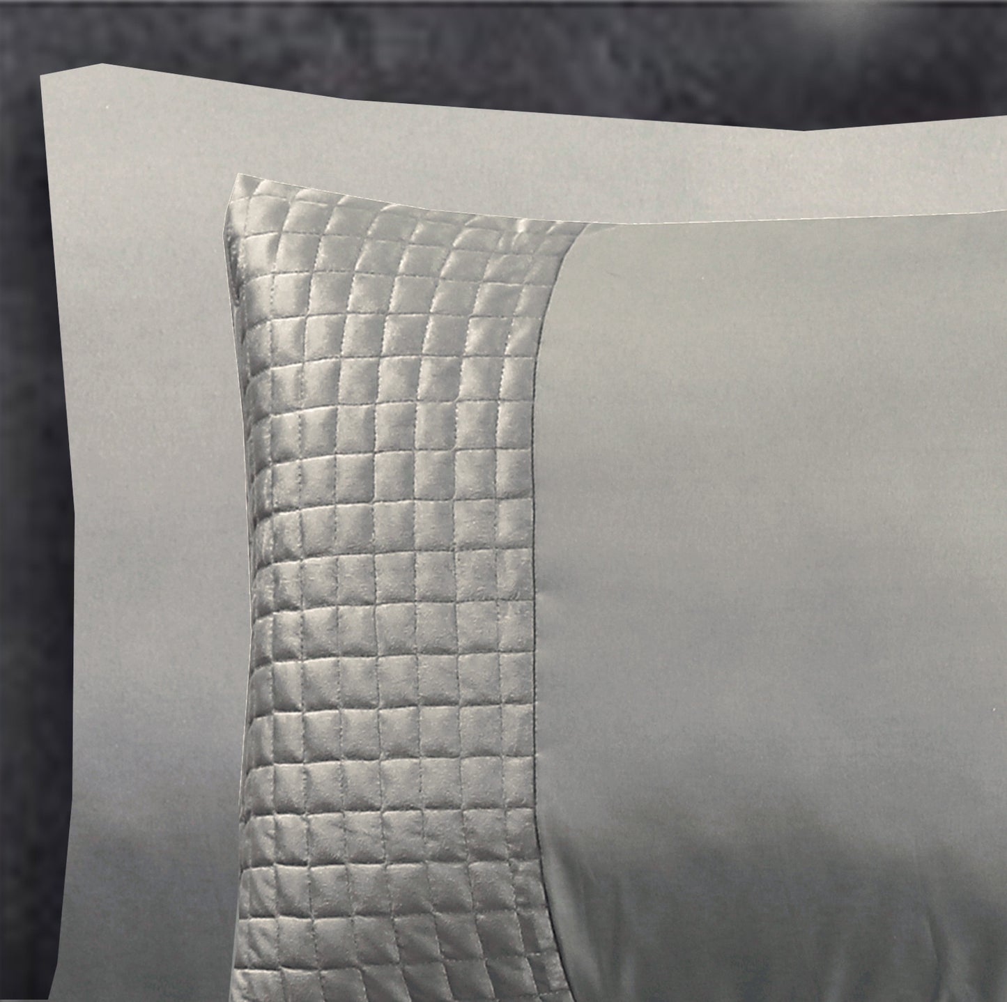 Sleeptime Velvet Band Sand/Grijs 2pack slopen Sand / Grey