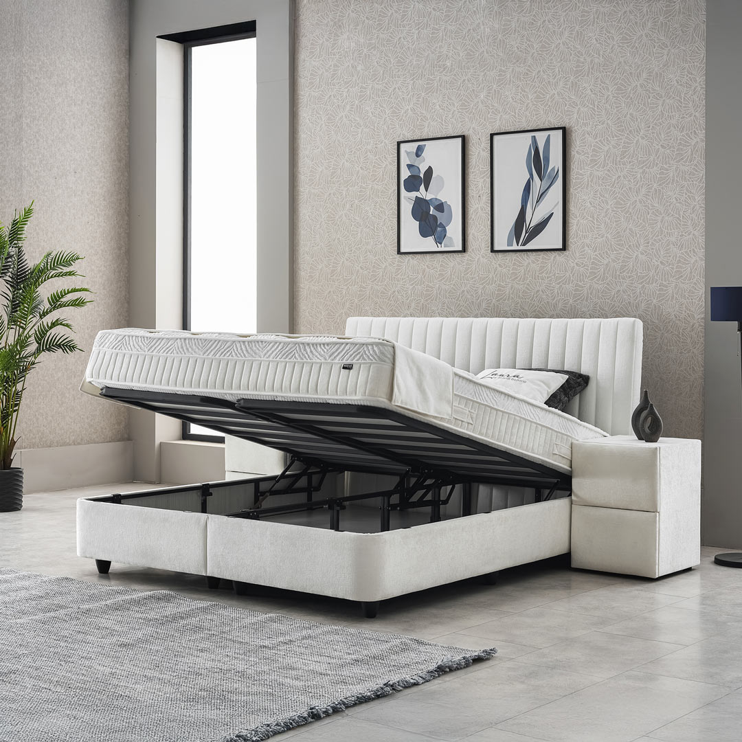 White Bed