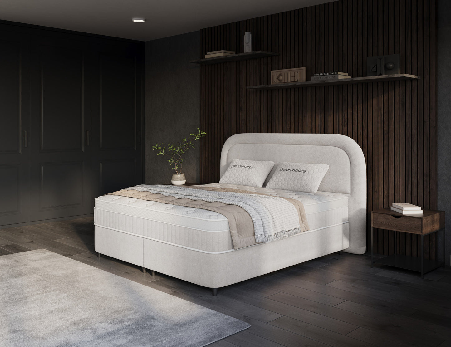 Essence Off-White Opbergbed