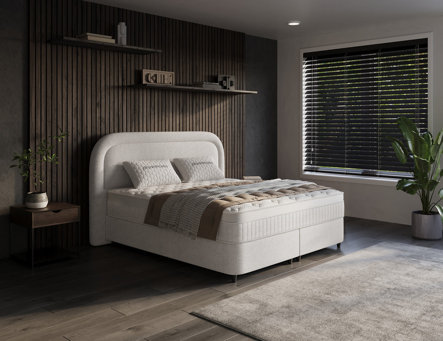 Essence Off-White Opbergbed