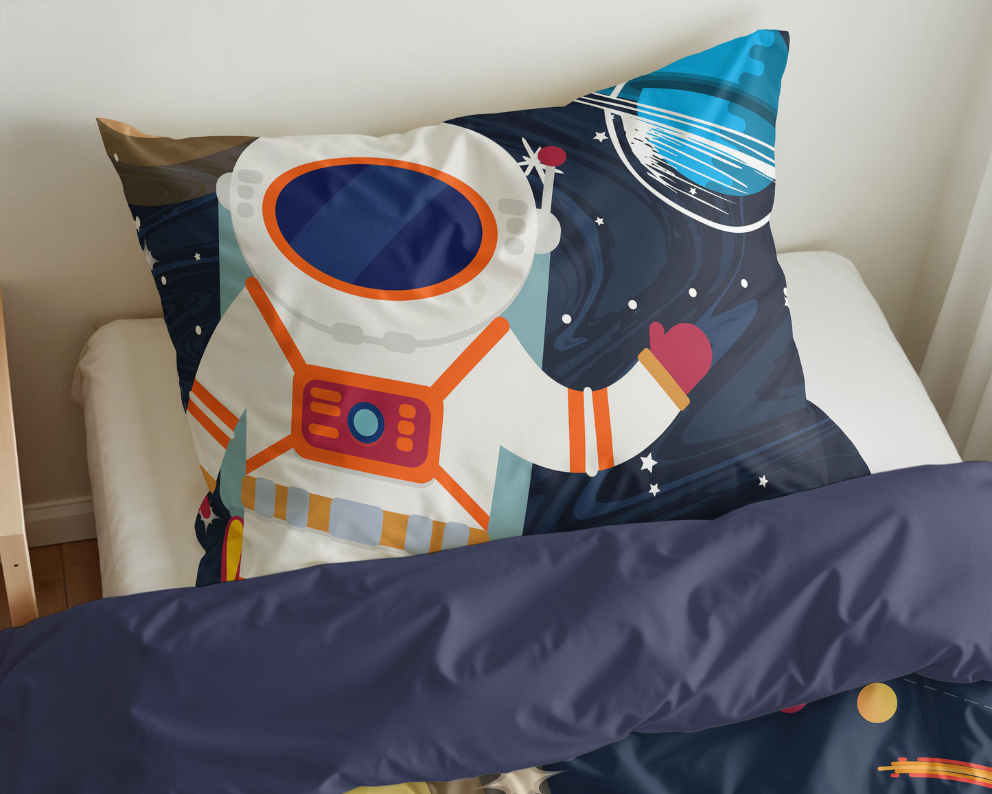 Little Monster Space man 2 Blauw