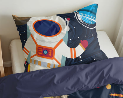 Little Monster Space man 2 Blauw