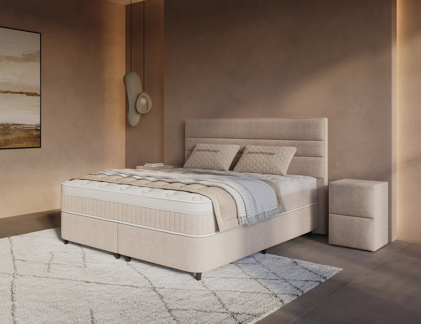 Sunny Bed Beige