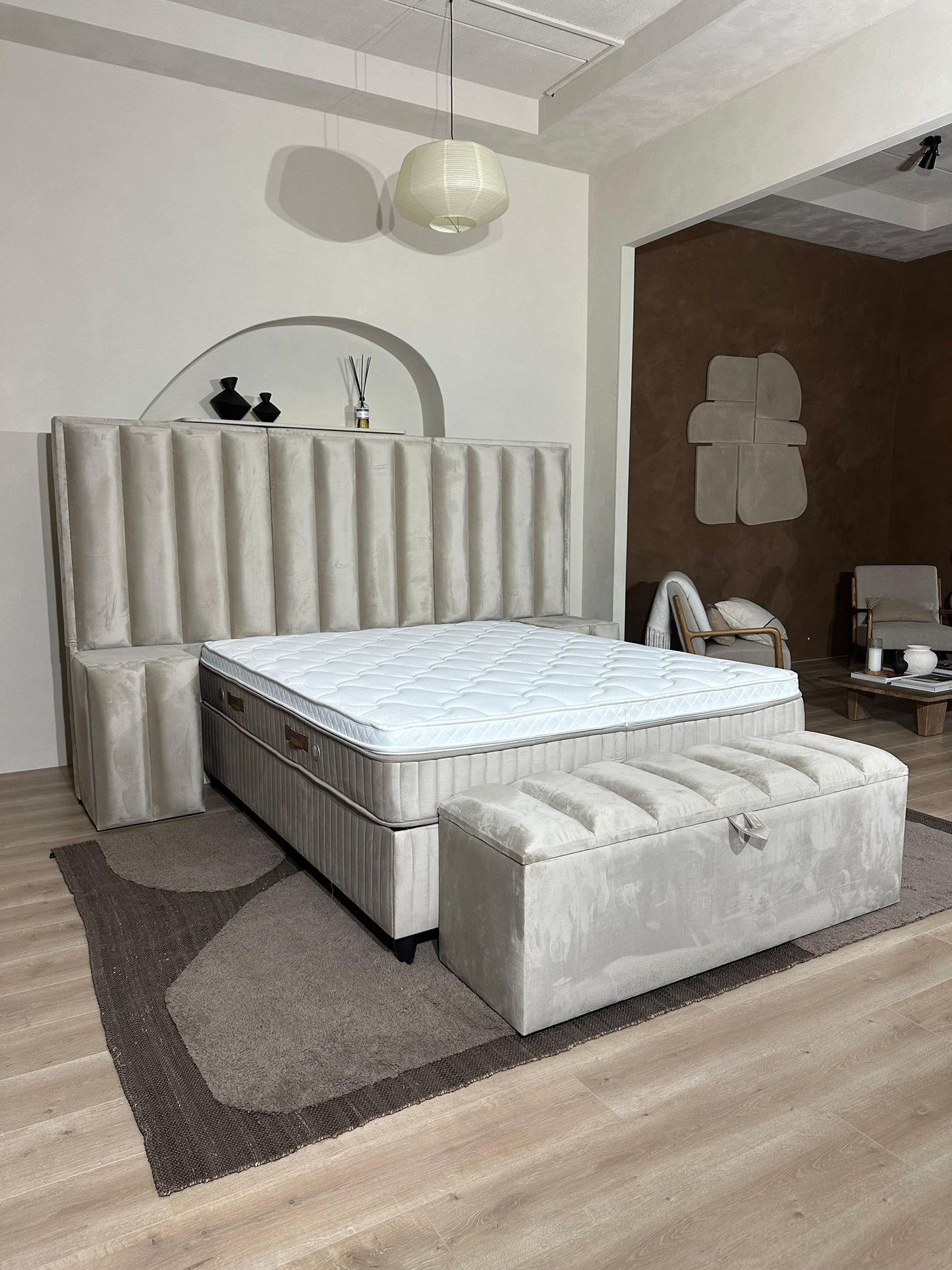 Dubai Velvet Beige