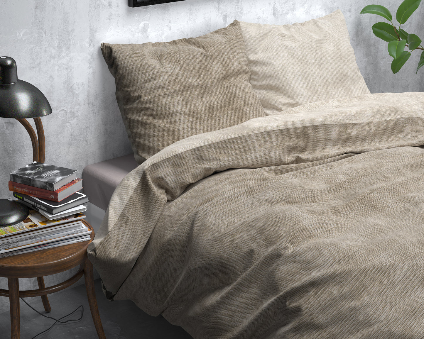 Sleeptime Flanel Washed Cotton