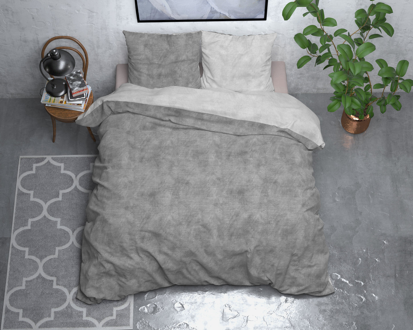 Sleeptime Flanel Washed Cotton