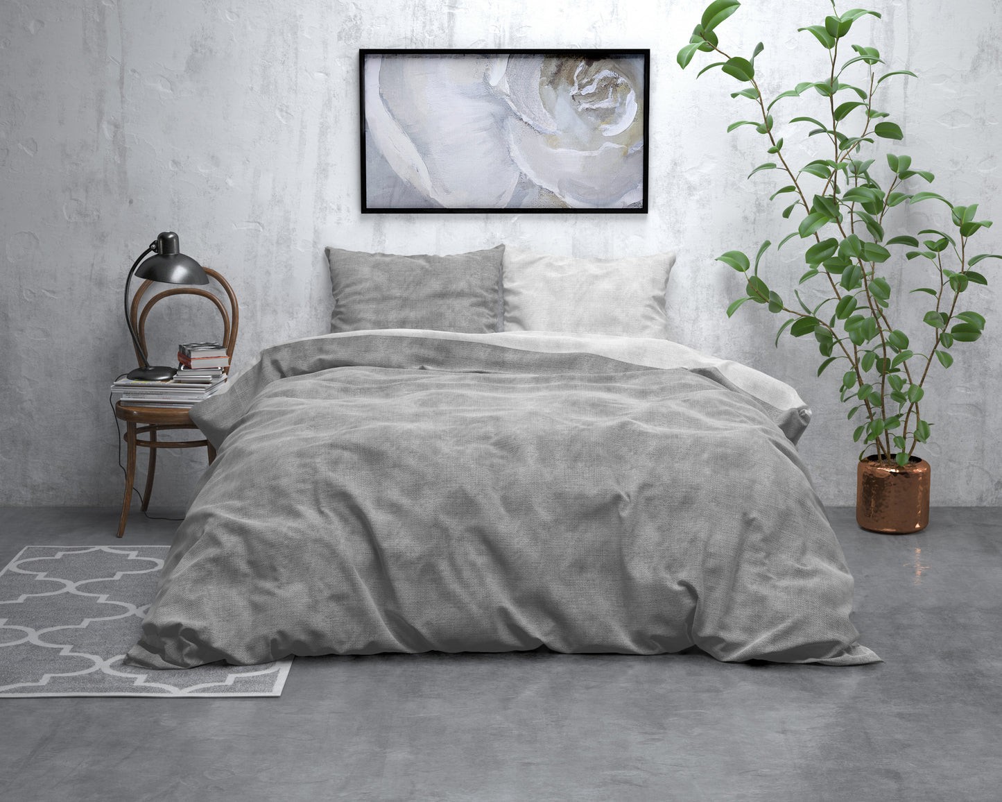 Sleeptime Flanel Washed Cotton