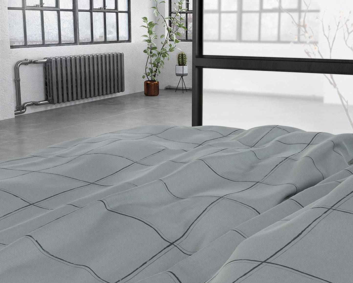 Dreamhouse Deep check Grey