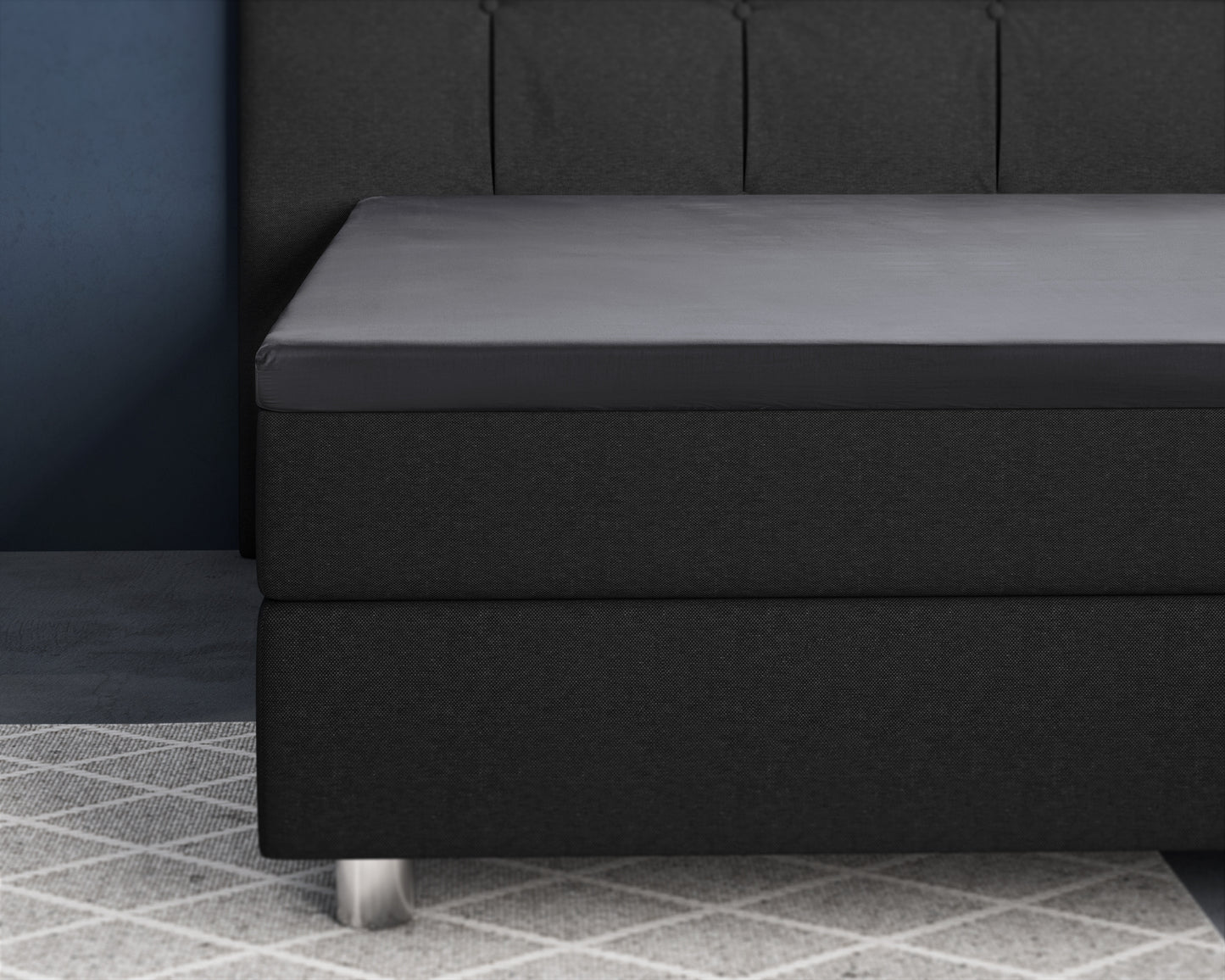 Primaviera Deluxe Topper Satijn Hoeslaken