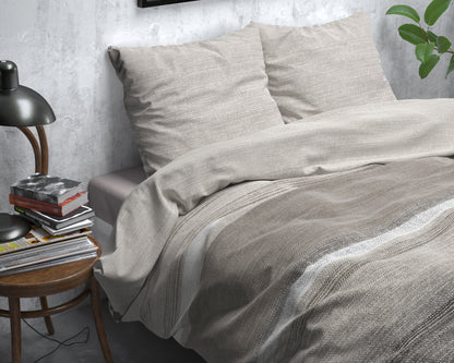 Sleeptime Flanel Stone Stripe