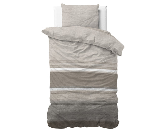 Sleeptime Flanel Stone Stripe