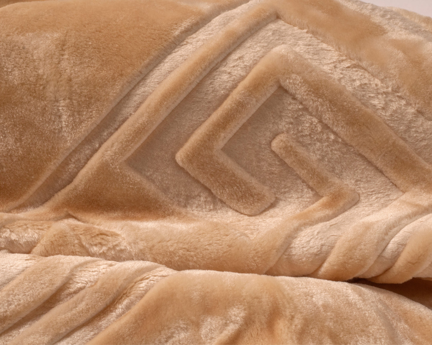 Sleeptime Embossed Zeta Deken Crème