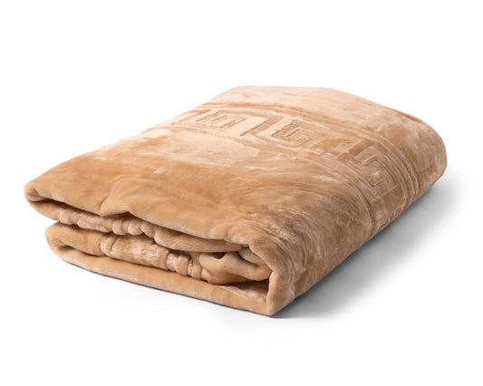 Sleeptime Embossed Zeta Deken Crème