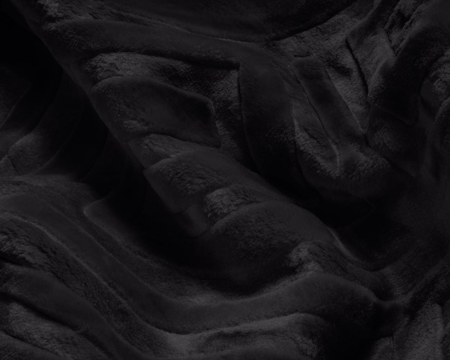 Sleeptime Embossed Zeta Deken Zwart