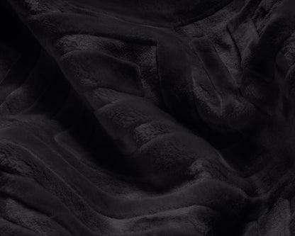 Sleeptime Embossed Zeta Deken Zwart