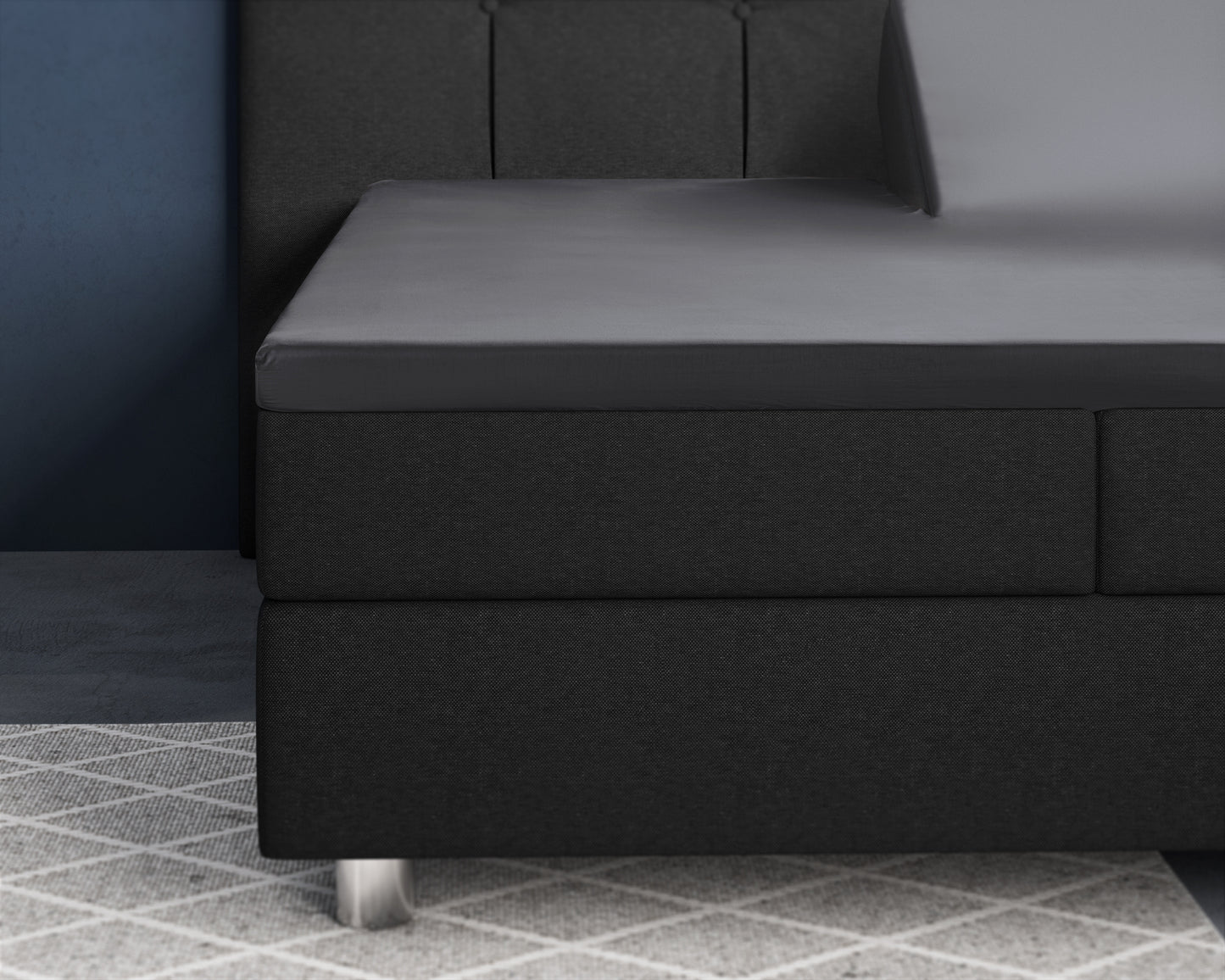 Primaviera Deluxe Splittopper Satijn Hoeslaken