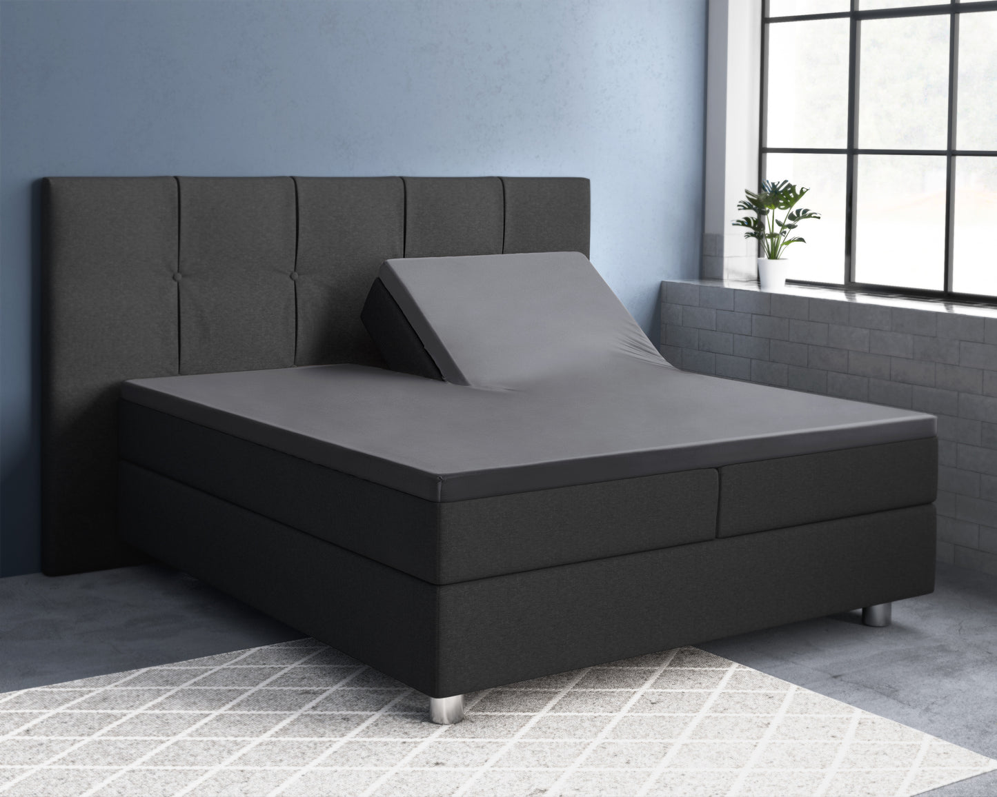 Primaviera Deluxe Splittopper Satijn Hoeslaken