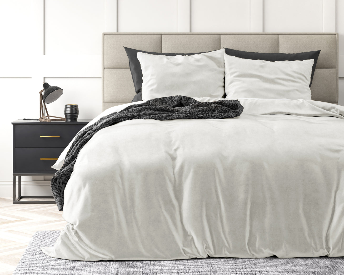 Sleeptime Velvet Uni Dekbedovertrek