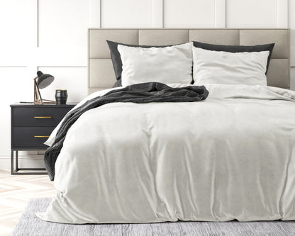 Sleeptime Velvet Uni Dekbedovertrek
