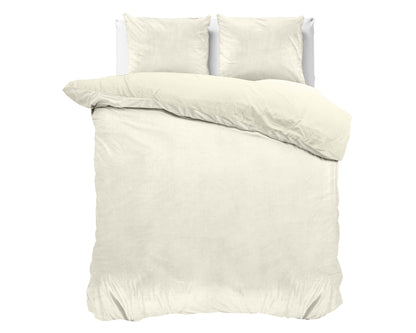 Sleeptime Velvet Uni Dekbedovertrek