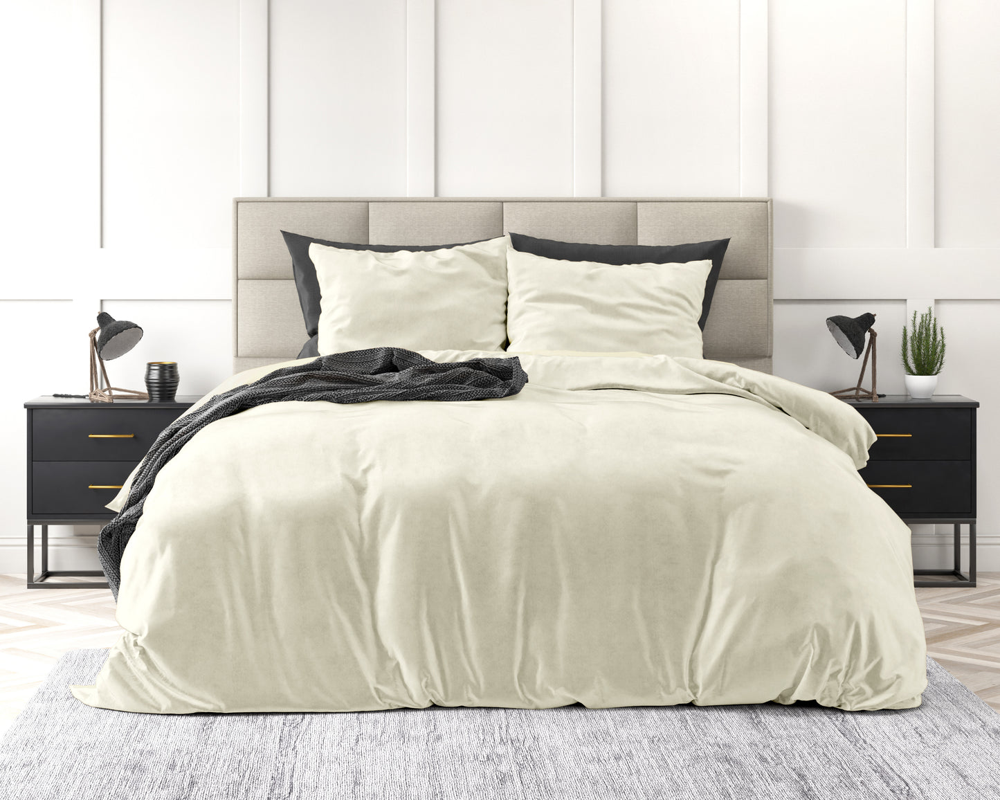 Sleeptime Velvet Uni Dekbedovertrek