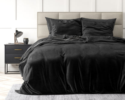 Sleeptime Velvet Uni Dekbedovertrek