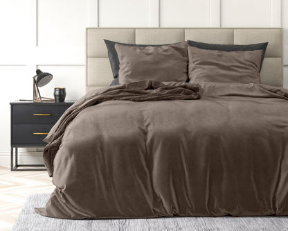 Sleeptime Velvet Uni Dekbedovertrek