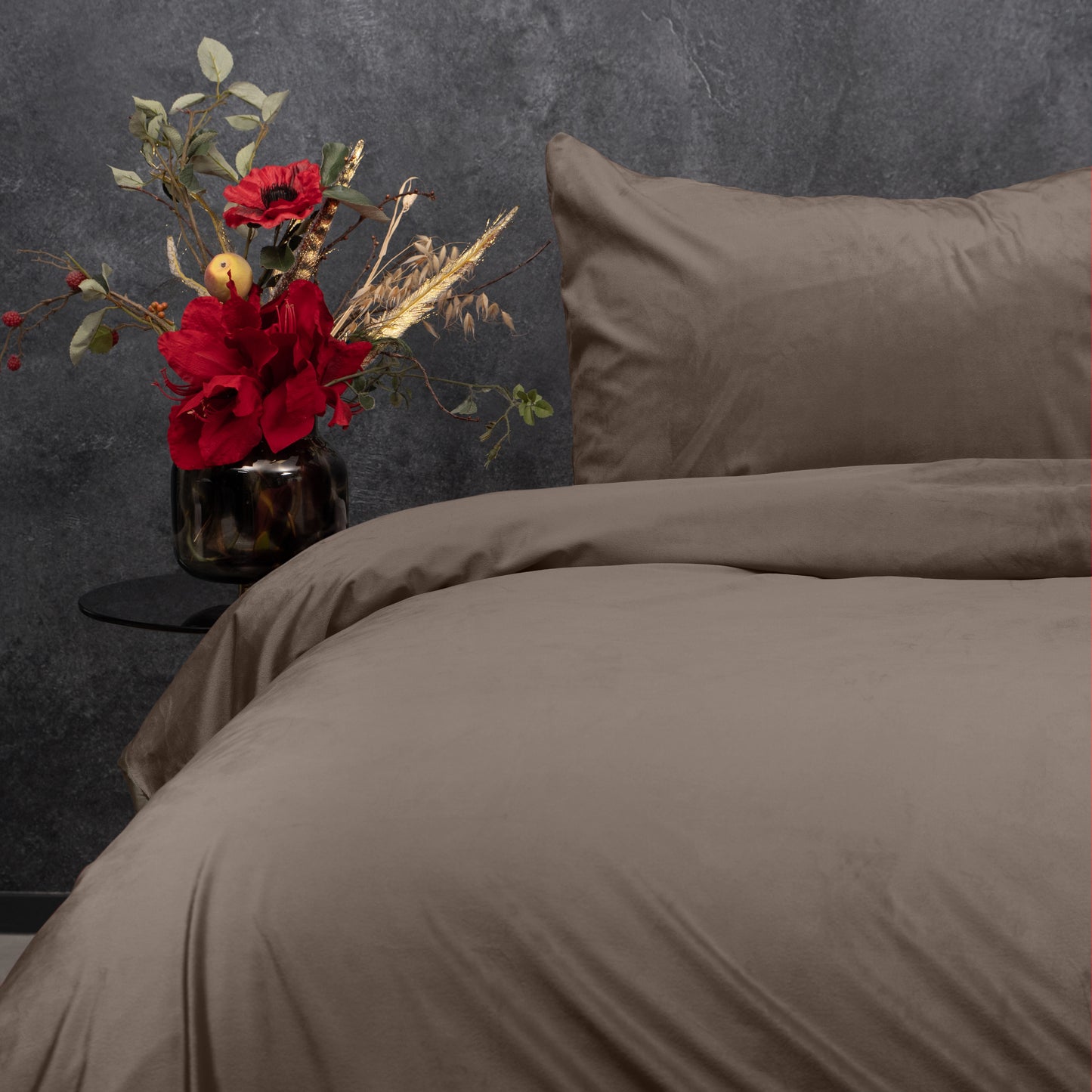 Sleeptime Velvet Uni Dekbedovertrek