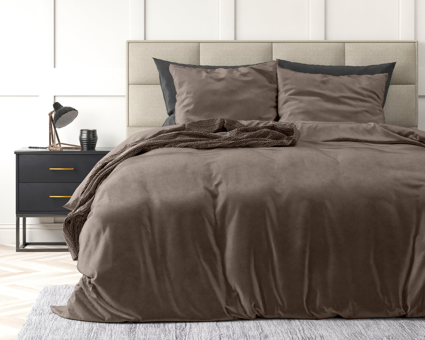 Sleeptime Velvet Uni Dekbedovertrek