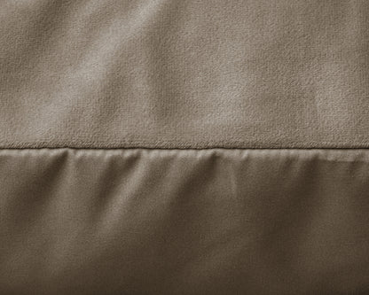 Sleeptime Velvet 2 in 1 kussenslopen Taupe