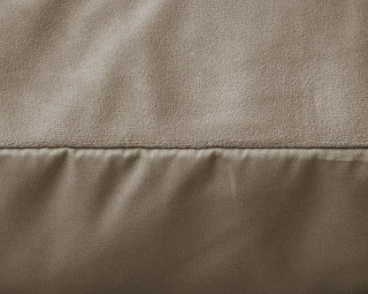 Sleeptime Velvet 2 in 1 kussenslopen Taupe