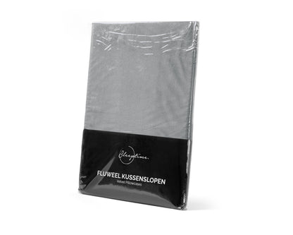 Sleeptime Velvet 2 in 1 kussenslopen Grijs