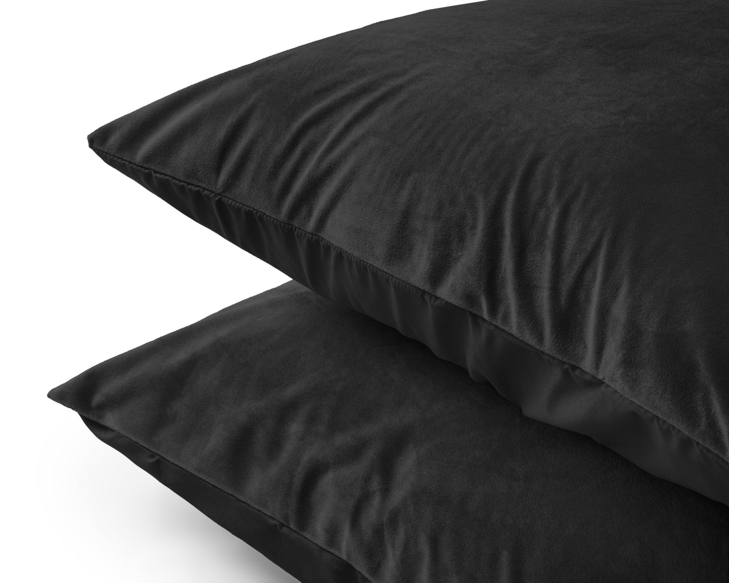 Sleeptime Velvet 2 in 1 kussenslopen Zwart