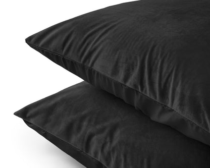 Sleeptime Velvet 2 in 1 kussenslopen Zwart