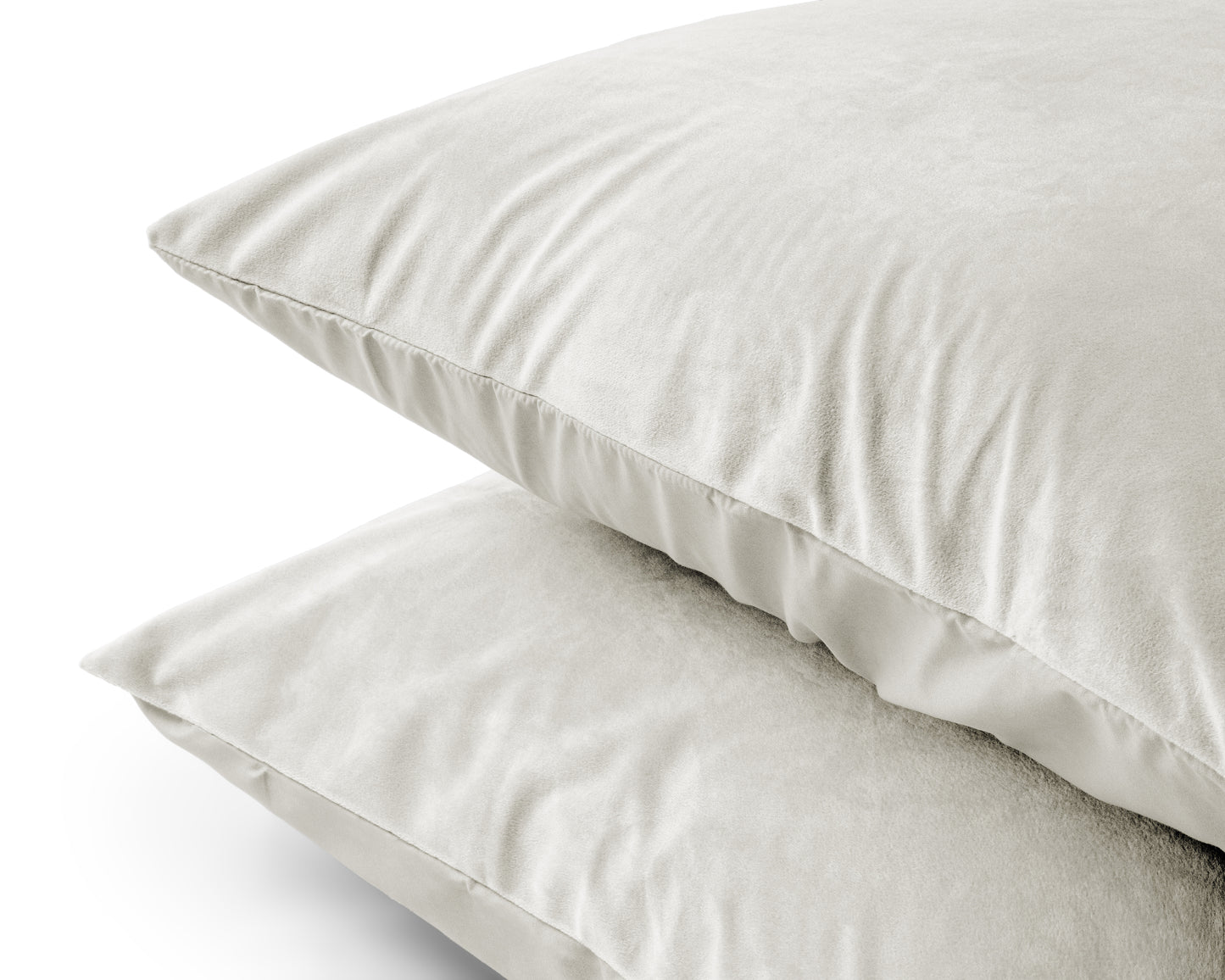 Sleeptime Velvet 2 in 1 kussenslopen Creme