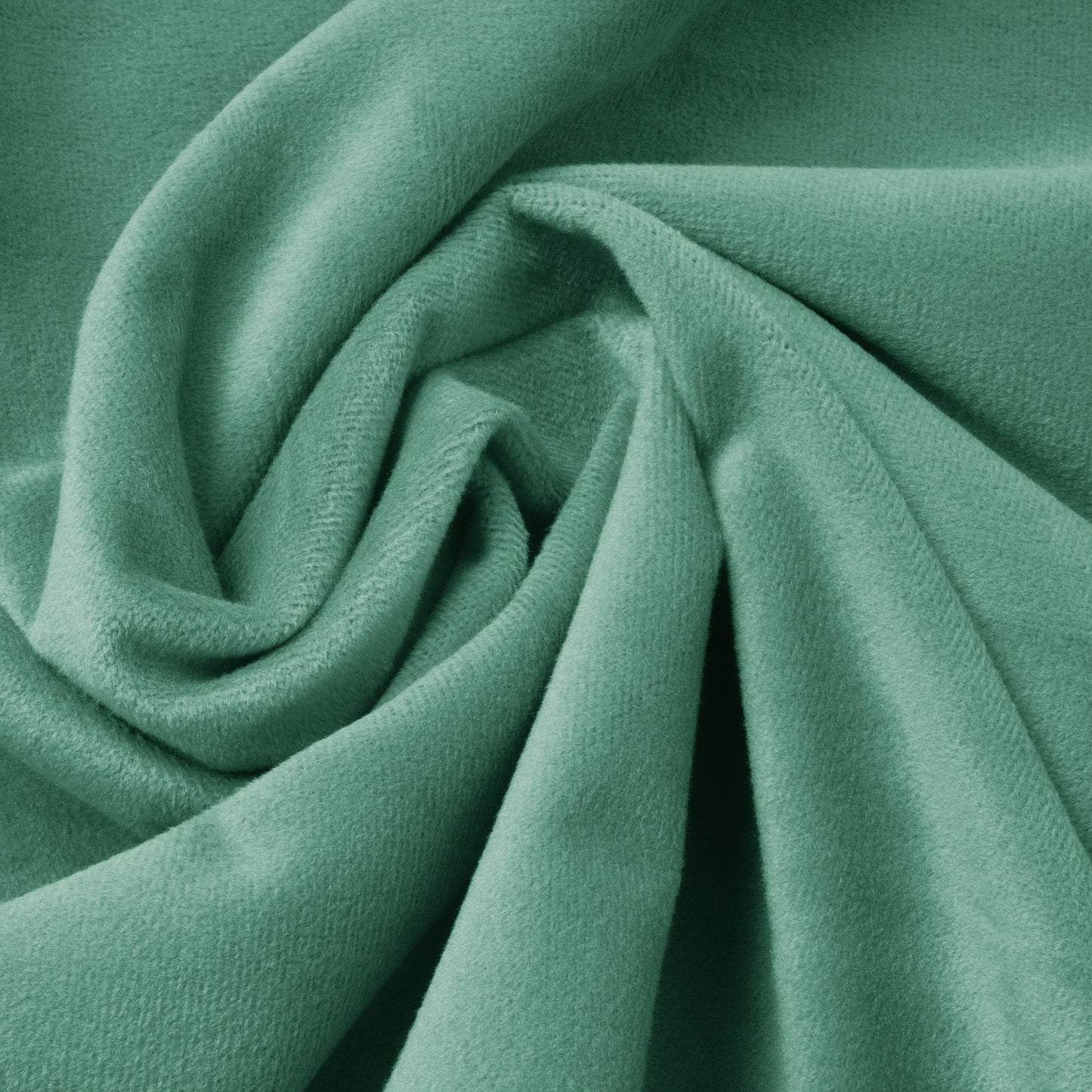 Sleeptime Velvet Ruffles Granite Green