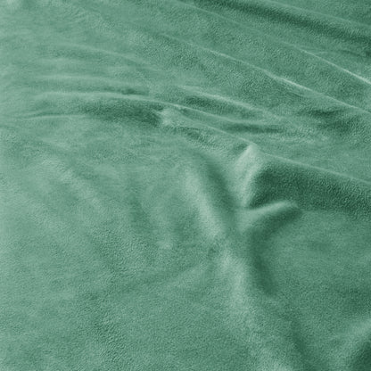 Sleeptime Velvet Ruffles Granite Green