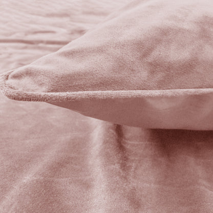 Sleeptime Velvet Piping Soft Pink