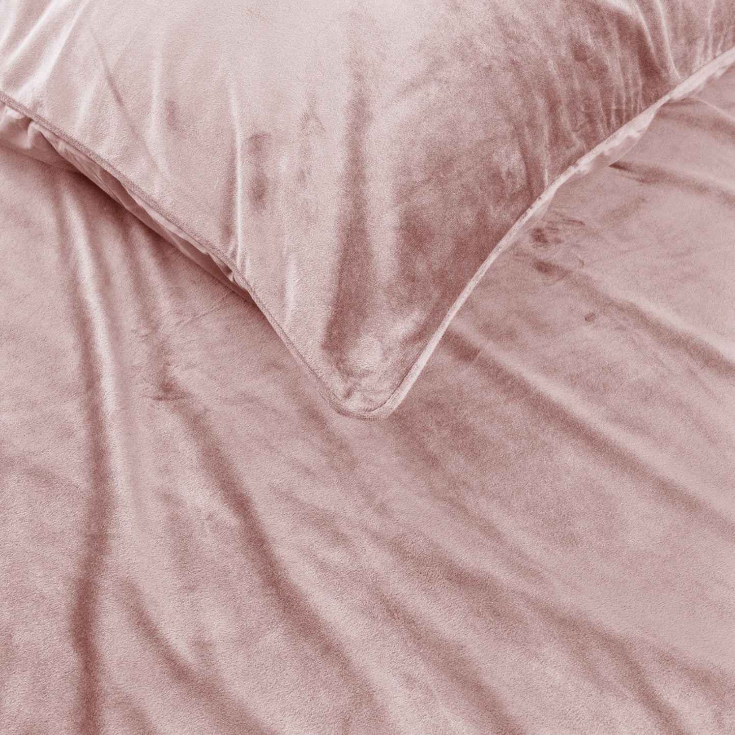 Sleeptime Velvet Piping Soft Pink