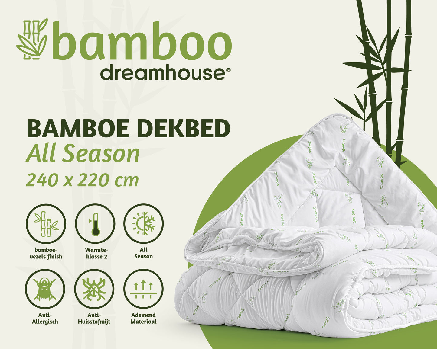 Dreamhouse Bali Bamboe Dekbed