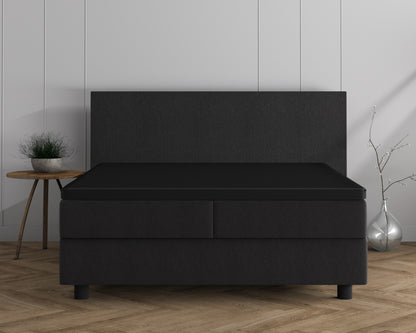 Dreamhouse Dubbel Jersey 220 gr. Topper Hoeslaken Zwart