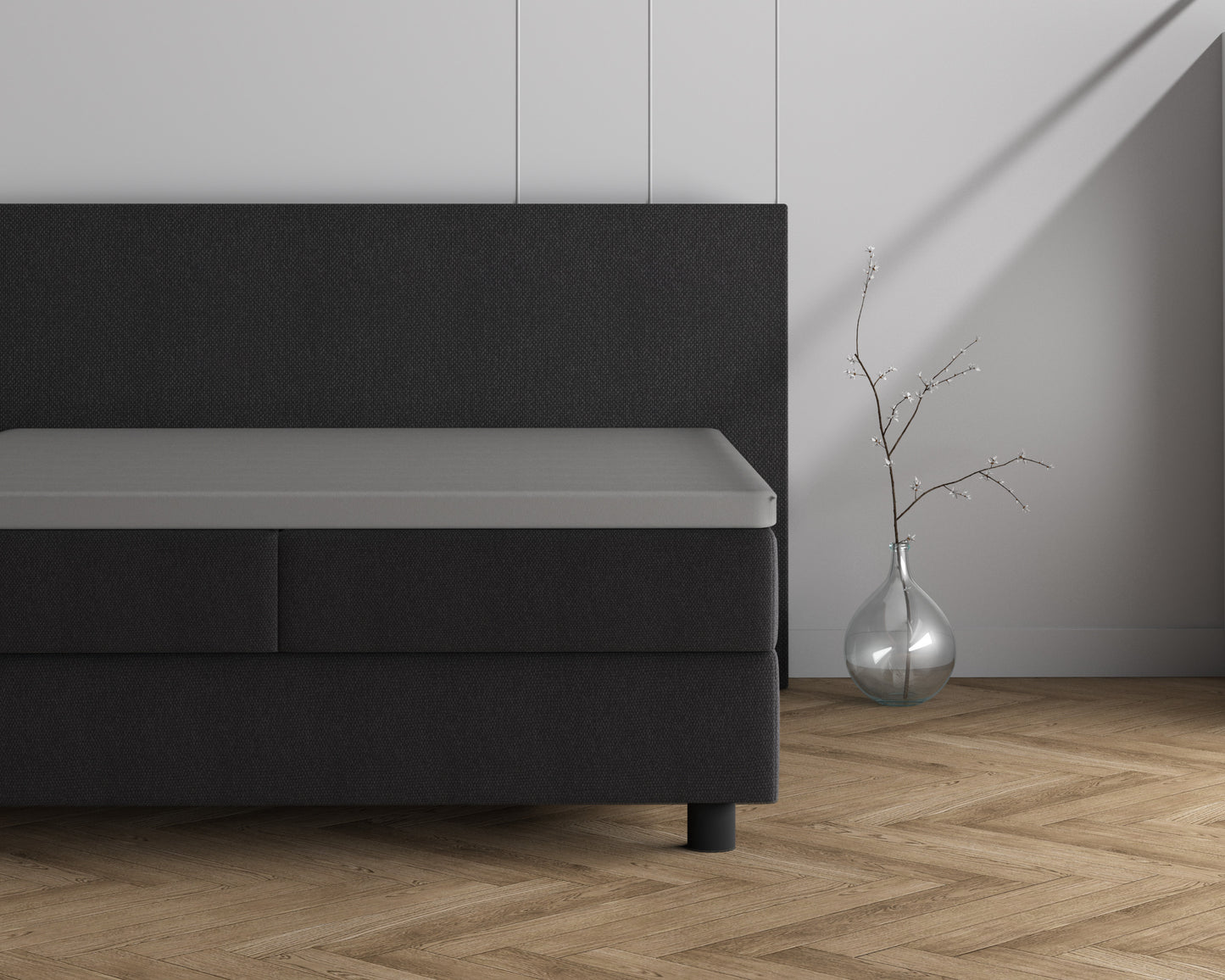 Dreamhouse Dubbel Jersey 220 gr. Topper Hoeslaken Grijs