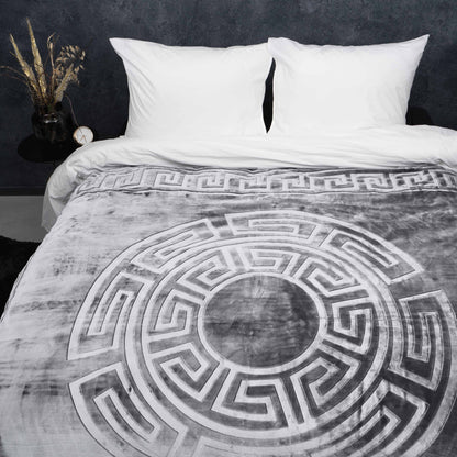 Sleeptime Embossed Zeta Deken Grijs