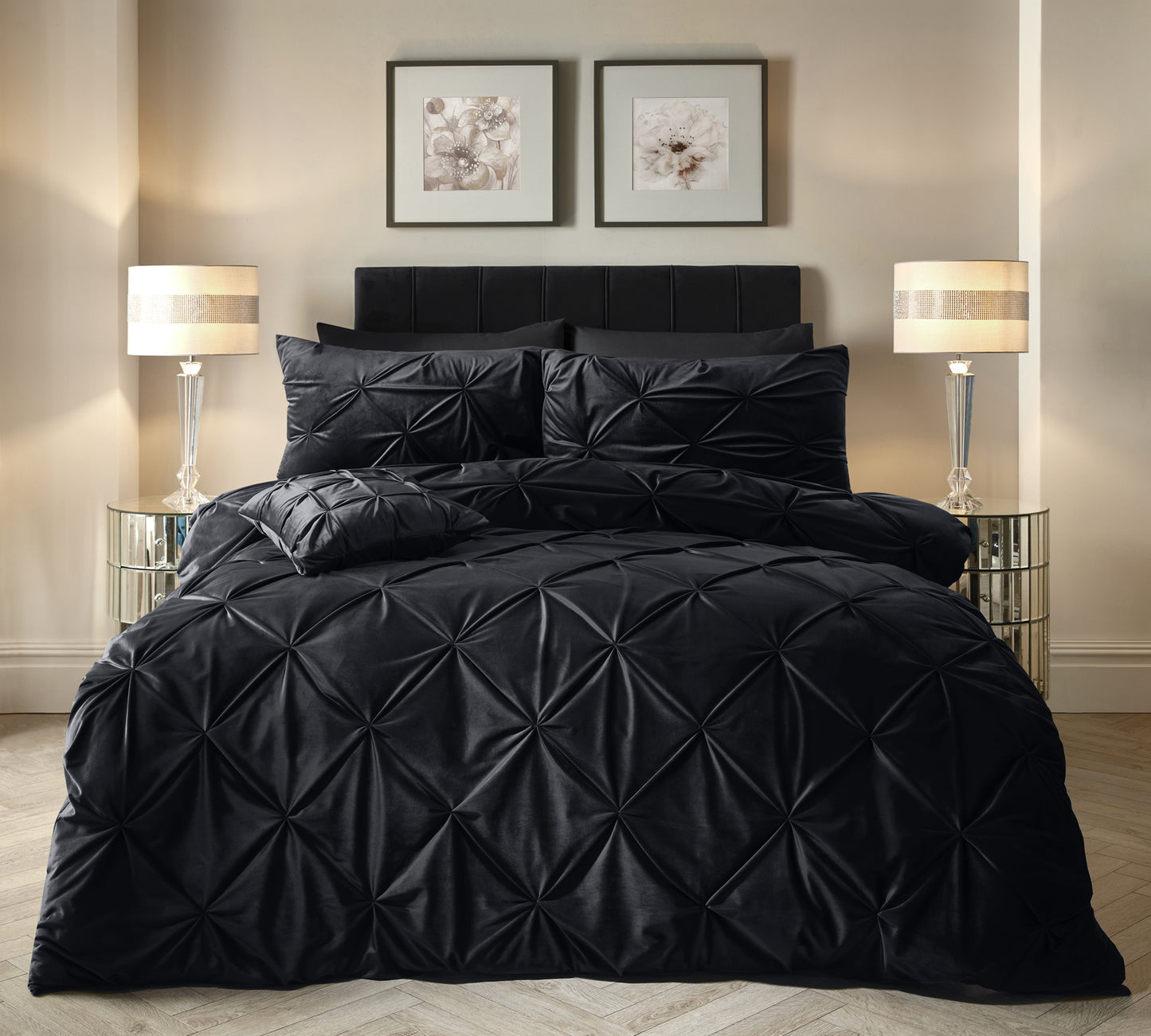 Sleeptime Velvet Pintuck