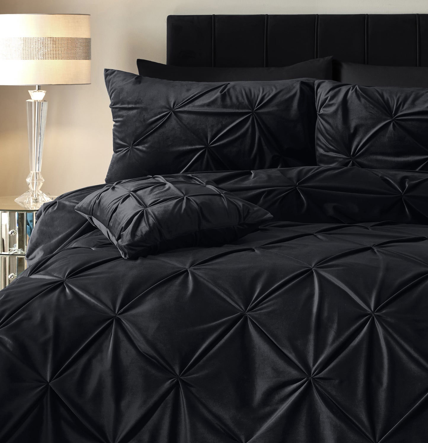 Sleeptime Velvet Pintuck