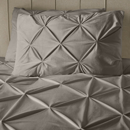 Sleeptime Velvet Pintuck