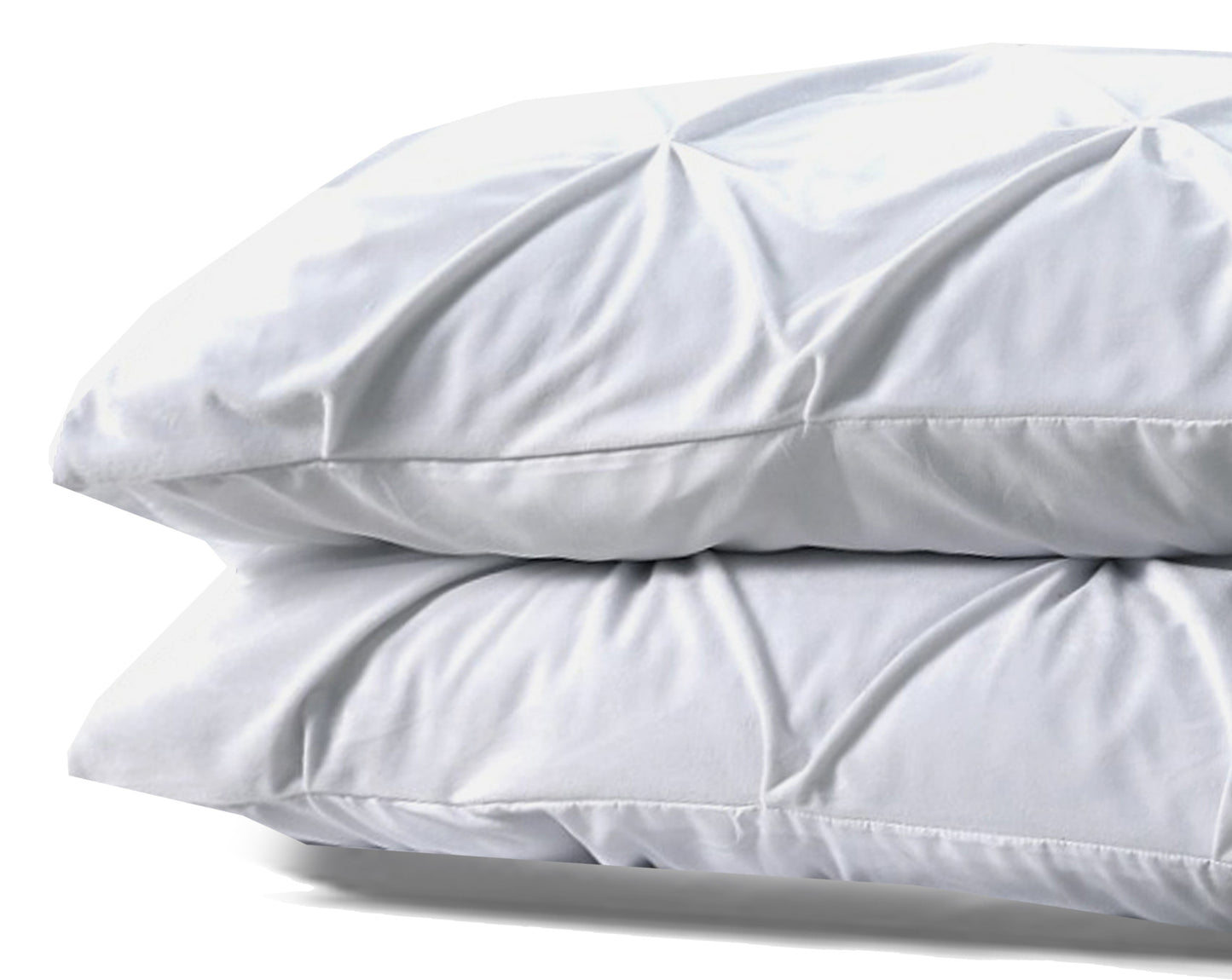 Sleeptime Velvet Pintuck 2pack kussenslopen Wit