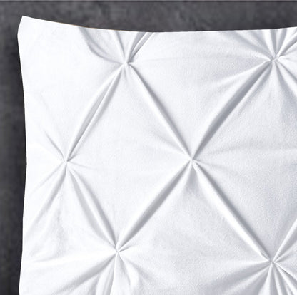 Sleeptime Velvet Pintuck 2pack kussenslopen Wit